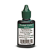 7011V Stamp Pad Ink 28ml, Green